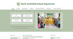Desktop Screenshot of northsmithfieldschools.com