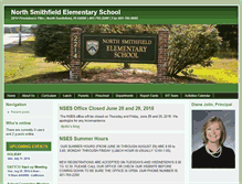 Tablet Screenshot of nses.northsmithfieldschools.com