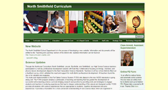 Desktop Screenshot of curriculum.northsmithfieldschools.com