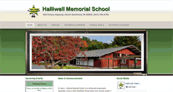 Desktop Screenshot of halliwell.northsmithfieldschools.com